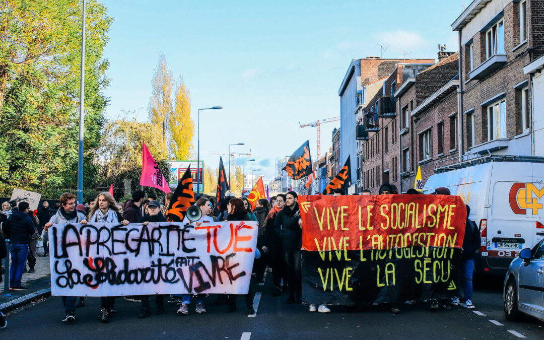 A Lille, les étudiants révoltés contre la précarité