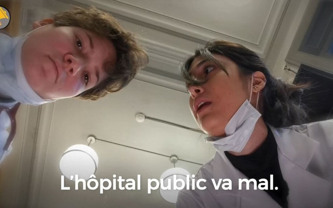 Des jeunes de Roubaix questionnent la crise de l’hôpital public